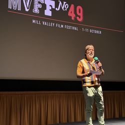 Mill Valley Film Festival - MVFF Senior programmer talking before the film