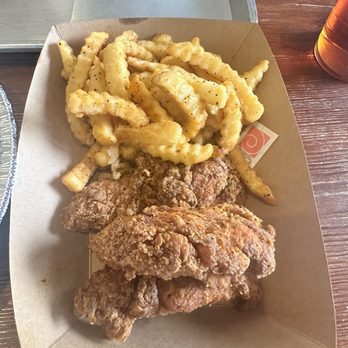 Buttermilk and Honey - Chicken tenders with fries - Cafes Near Me - Richmond, Virginia Buttermilk and Honey - Chicken tenders with fries - Cafes Near Me - Richmond, Virginia