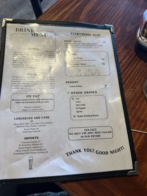 Menu photo 1 Bear Creek Taphouse Eastland, TX Menu photo 1 Bear Creek Taphouse Eastland, TX