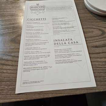 Marconi Mercato - Restaurant menu at Marconi Mercado - Italian Near Me - St. Louis, Missouri Marconi Mercato - Restaurant menu at Marconi Mercado - Italian Near Me - St. Louis, Missouri