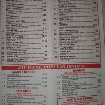 Sushi King - Menu - Sushi Bars Near Me - Saint Johns, Florida Sushi King - Menu - Sushi Bars Near Me - Saint Johns, Florida