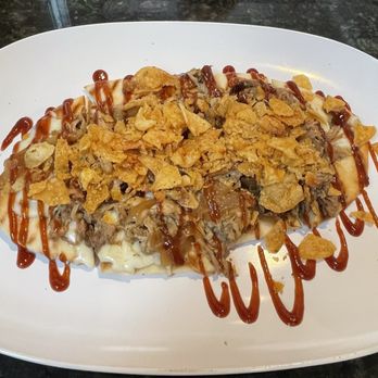 Ugly Graffiti Downtown - Kaysie's "KC" BBQ Pork Flatbread - Wine Bars Near Me - Rapid City, South Dakota Ugly Graffiti Downtown - Kaysie's "KC" BBQ Pork Flatbread - Wine Bars Near Me - Rapid City, South Dakota
