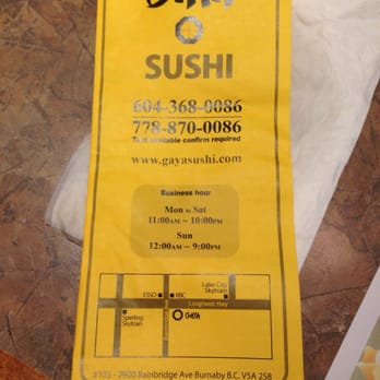 Gaya Sushi - Japanese Near Me - Burnaby, British Columbia Gaya Sushi - Japanese Near Me - Burnaby, British Columbia