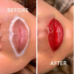Lip Blush and Microblading - San Diego - Lip blush/neutralizing