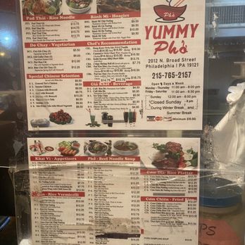 Yummy Pho - Menu - Vietnamese Near Me - Philadelphia, Pennsylvania Yummy Pho - Menu - Vietnamese Near Me - Philadelphia, Pennsylvania