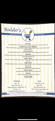 Menu photo 3 Baldo's Mexican Monte Vista, CO