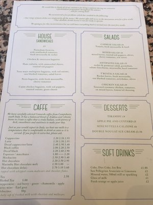 Menu photo 2 Little Italy Glasgow, GLG Menu photo 2 Little Italy Glasgow, GLG
