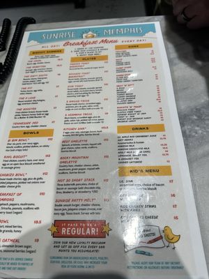 Menu photo 2 Sunrise Memphis - East Memphis Memphis, TN Menu photo 2 Sunrise Memphis - East Memphis Memphis, TN