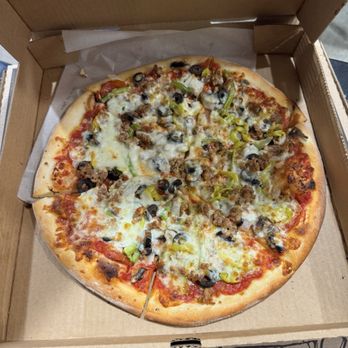 Graziano's Pizzaria - 14" Works Pizza - Pizza Near Me - Oceanside, California