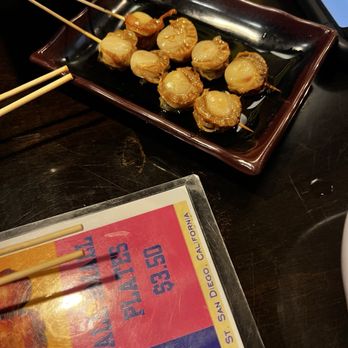 Yakyudori - Baby Scallops - Ramen Near Me - San Diego, California Yakyudori - Baby Scallops - Ramen Near Me - San Diego, California