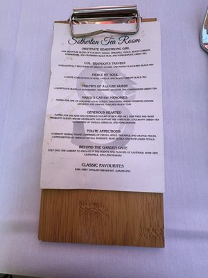 Menu photo 4 Sotherton Tea Room Lincoln, CA