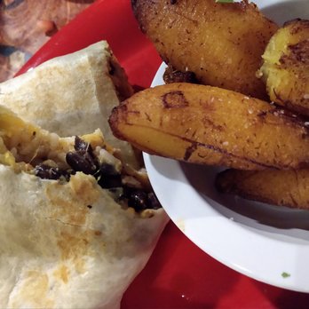 Cabo Fish Taco - Mexi-Mahi Burrito and plantains - Latin American Near Me - Charlotte, North Carolina Cabo Fish Taco - Mexi-Mahi Burrito and plantains - Latin American Near Me - Charlotte, North Carolina