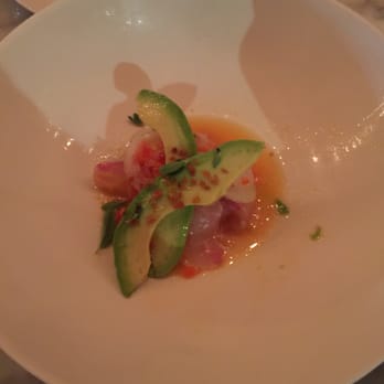 Launderette - The Red Snapper Crudo. Get it. - New American Near Me - Austin, Texas