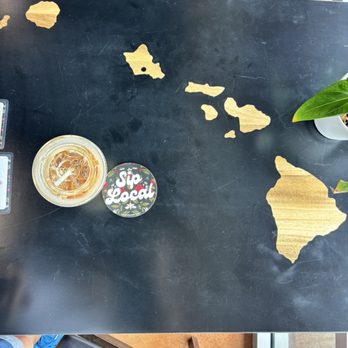 Kona Mountain Coffee - Love these tables! - Coffee & Tea Near Me - Kailua-Kona, Hawaii