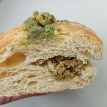 Atelier Rosso Desserterie - Inside the pistachio croissant $4.50. - Bakeries Near Me - Ottawa, Ontario Atelier Rosso Desserterie - Inside the pistachio croissant $4.50. - Bakeries Near Me - Ottawa, Ontario