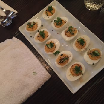 Little Meats LA - Kimchi deviled eggs - Cultural Center Near Me Little Meats LA - Kimchi deviled eggs - Cultural Center Near Me