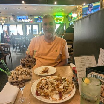 Lucky's Grub & Pub - Caribbean Mudslide & Buffalo Trace Bourbon  & mint ice cream drink. - Italian Near Me - Brookeland, Texas