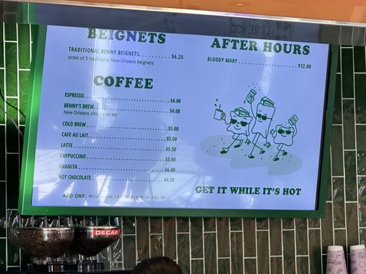 Menu photo 1 Hot Bennys New Orleans, LA