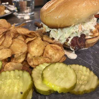 Salt & Stone - Cajun chicken sandwich - Seafood Near Me - Somerville, Massachusetts