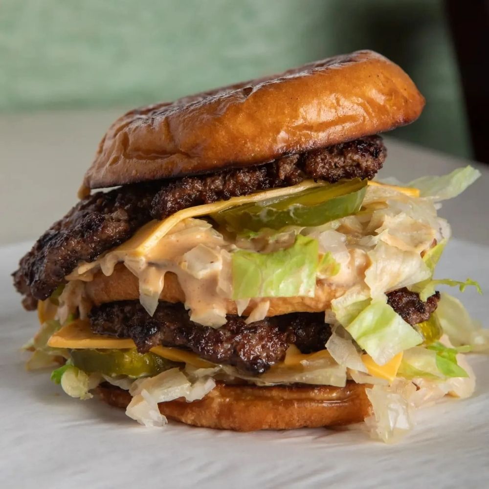 Food from Original Slap Burger