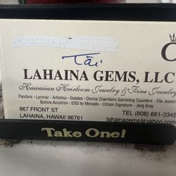 Lahaina Gems - 5/26/22 Tai, the owner