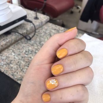 Secret Nails & Spa - Gel manicure with nail art - Nail Salons Near Me - Hyannis, Massachusetts