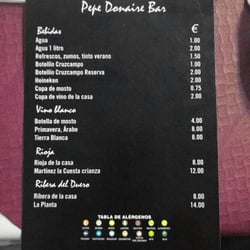 Pepe Donaire - Carta