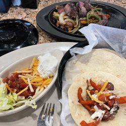 All American Steakhouse - Steak fajitas