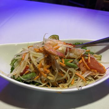 Thai On The Beach - Shrimp Papaya Salad - Thai Near Me - Fort Lauderdale, Florida Thai On The Beach - Shrimp Papaya Salad - Thai Near Me - Fort Lauderdale, Florida