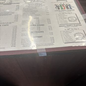 Woody's Bar-B-Que - Menu - Barbeque Near Me - Inglewood, California