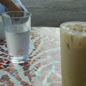 Symposium Coffee - Iced lavender latte, water, vanilla latte - Coffee & Tea Near Me - Sherwood, Oregon Symposium Coffee - Iced lavender latte, water, vanilla latte - Coffee & Tea Near Me - Sherwood, Oregon