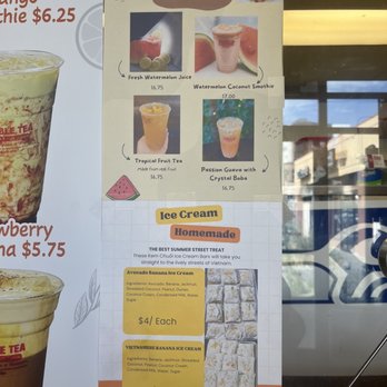 Bubble Tea Fresh Fruit Juice - New stuff for the summer! - Bubble Tea Near Me - Seattle, Washington