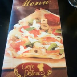 Crepe Delícia - Menu do local!