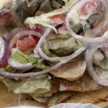Mediterranean Gyro Grill - 1. Greek chicken Sandwich Combo - Mediterranean Near Me - Eagan, Minnesota Mediterranean Gyro Grill - 1. Greek chicken Sandwich Combo - Mediterranean Near Me - Eagan, Minnesota