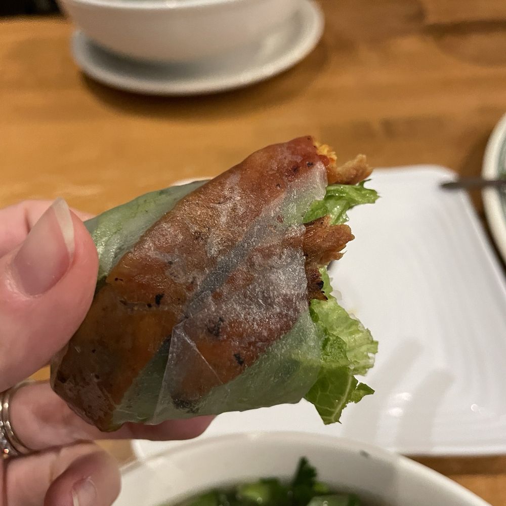 Basil Leaf Vietnamese Restaurant - 2 Spring Rolls - marinated pork - Vietnamese Near Me - Albuquerque, New Mexico