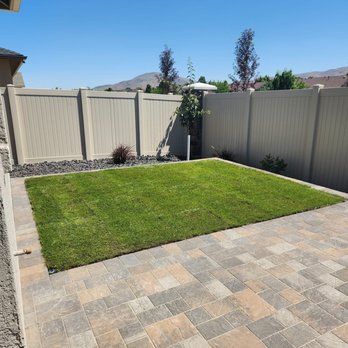 Nevada Silver Construction - a view of the back yard of a home - Landscaping Near Me Nevada Silver Construction - a view of the back yard of a home - Landscaping Near Me