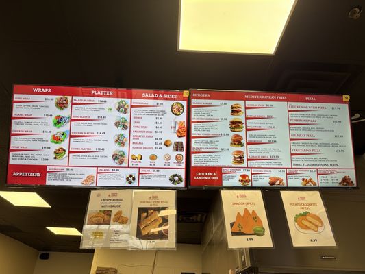 Menu photo 1 Falafel Corner Folsom, CA