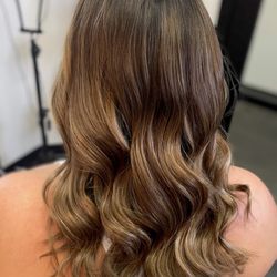 Tease Me Hair Studio - Honey Bronde Highlights