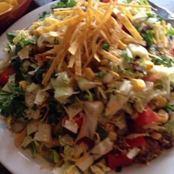 Nadine's Mexican Kitchen - Nadine's Chopped Salad .... Ginormous and hard to stop eating ! - Mexican Near Me - Rathdrum, Idaho Nadine's Mexican Kitchen - Nadine's Chopped Salad .... Ginormous and hard to stop eating ! - Mexican Near Me - Rathdrum, Idaho