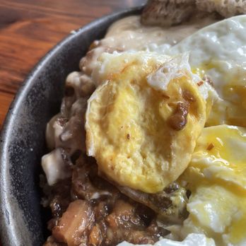 The Creamery Downtown - Over cooked eggs - Cafes Near Me - Green Bay, Wisconsin