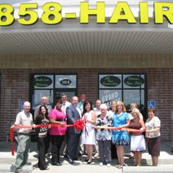 858Hair Salon - Ribbon Cutting from Re-Grand Opening