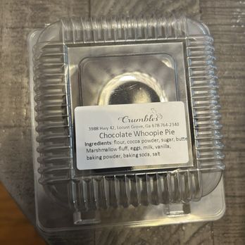 Crumbles - Chocolate Whoopie Pie - Custom Cakes Near Me - Locust Grove, Georgia