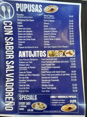 Menu photo 4 Con Sabor Salvadoreño San Fernando Valley, CA Menu photo 4 Con Sabor Salvadoreño San Fernando Valley, CA