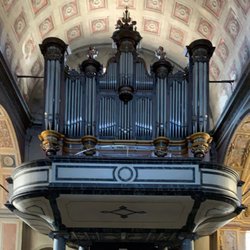 Cathedrale D Ajaccio - Die Orgel von Aristide Cavaillé-Coll aus dem Jahr 1849 mit 3 Manualen und 34 Registern. (op 37)