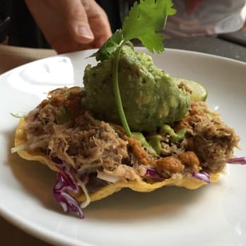 Green Pig Bistro - Pork tostada - New American Near Me - Arlington, Virginia Green Pig Bistro - Pork tostada - New American Near Me - Arlington, Virginia