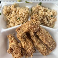 Opelousas Chicken & Seafood - Fried Chicken Wings Fried Rice