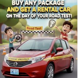 Araujo Driving School - Spring/Summer Promo!  Buy any driving lesson package and get the car rental for your Road Test for free.
