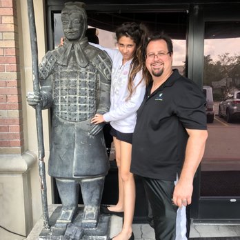 Qin Dynasty - Acting silly with the guard statues - Japanese Near Me - Houston, Texas Qin Dynasty - Acting silly with the guard statues - Japanese Near Me - Houston, Texas