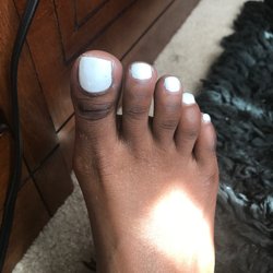 Golden Nails - My pedicure