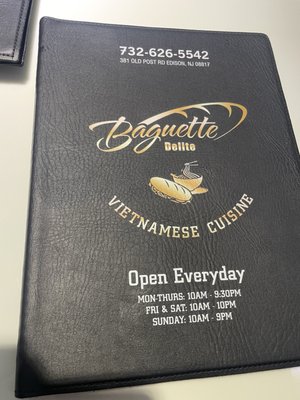Menu photo 4 Baguette Delite Edison, NJ